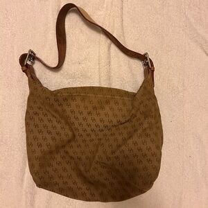 Brown Dooney & Bourke Shoulder Bag